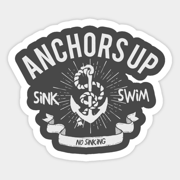 Anchors up! Sticker by ArielMenta